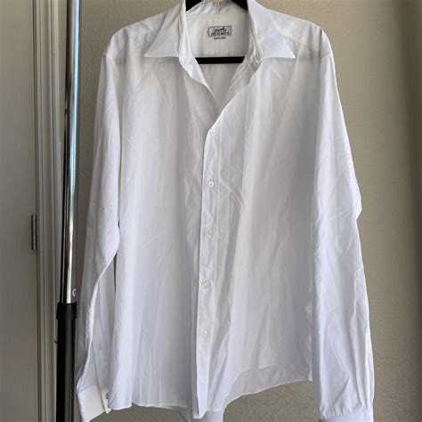 hermes mens white shirt|hermes ready to wear men's.